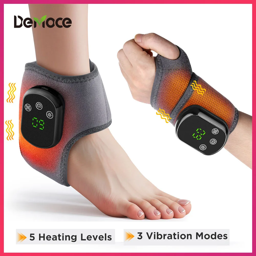 

Electric foot and hand massager can vibrate and heat the ankles and ankles, and the bracket joints are portable, which can relax