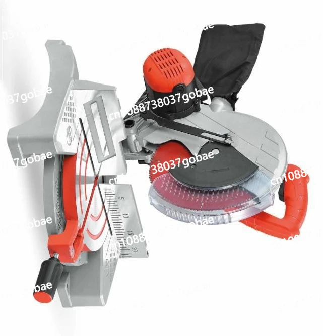 

Cold cutting machine for steel pipes, cutting saw with base