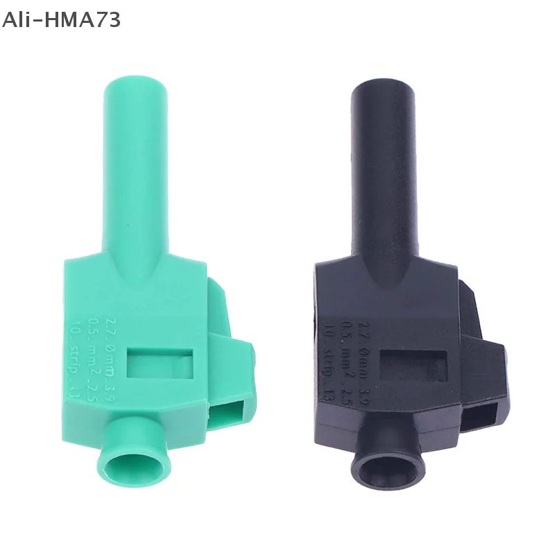 

(YY)1Pc 2025 New Multimeter Test Leads Quick Connect Plug 4mm Lantern Head Welding Free Wiring Socket No Multimeter Connector