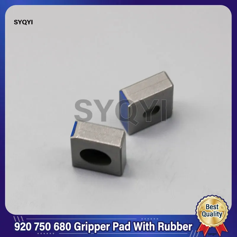 10 Pieces Ryobi 920 750 680 Gripper Pad With Rubber Ryobi Offset Printing Machine Parts 20x18x8mm