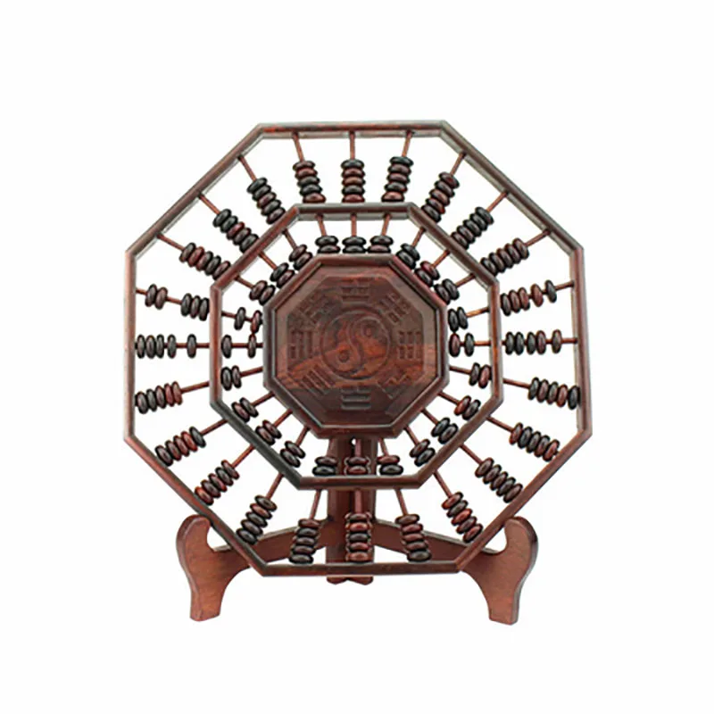 Rosewood-Solid Wood Rotary Abacus, Feng Shui Ornaments, Household Goods, Wood Carving, Creative Craft Gifts