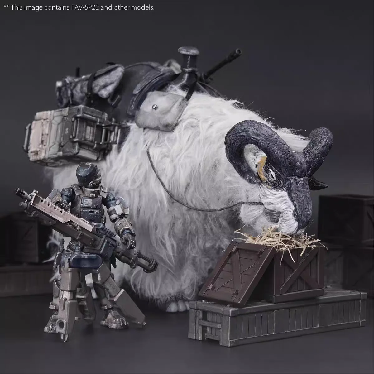 

В наличии Acid Rain War 1/18 3,75-дюймовая фигурка FAV-SP22 Snow Gugee, аниме-серия, модель в подарок