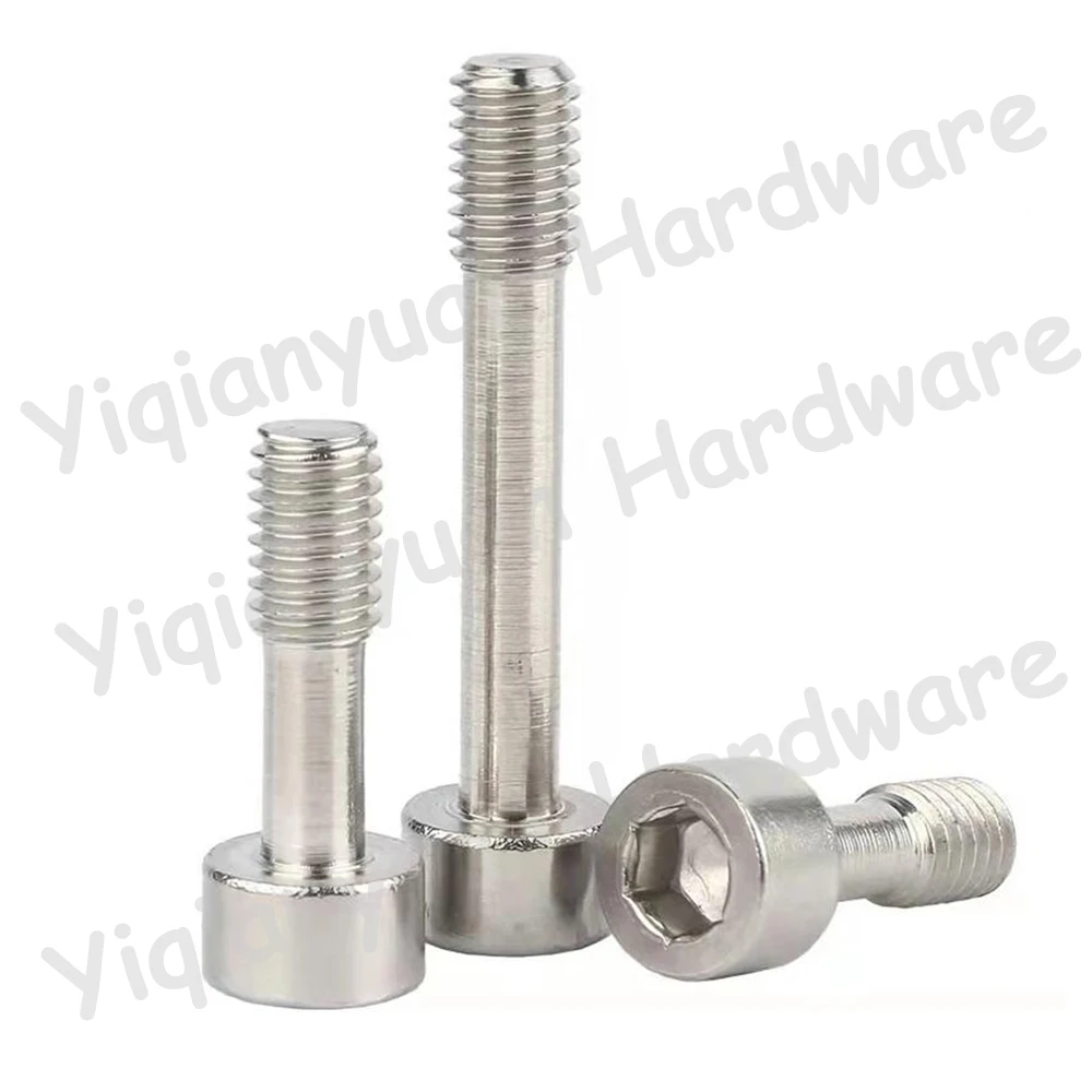 10Pcs DIN912 SUS304 Stainless Steel Hexagon Socket Cap Head Captive Screws Loose Bolts Anti-Loosening