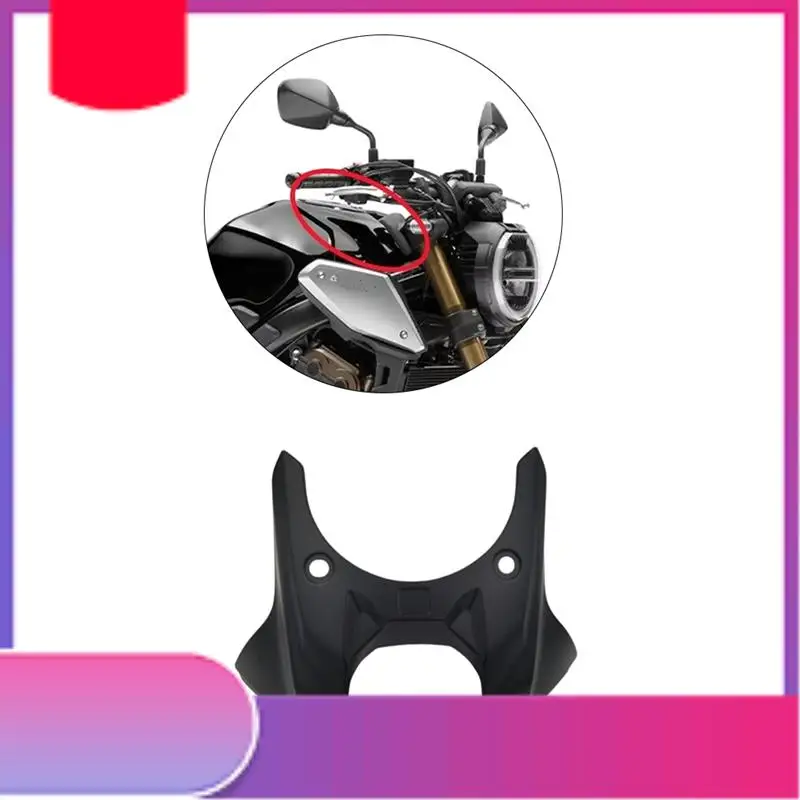 

1 Piece Front Air Tank Airbox Fairing Yank Cover Fuel Gas Shell Protector Black ABS For Honda CB650R CBR650R 19-2023-Y79A