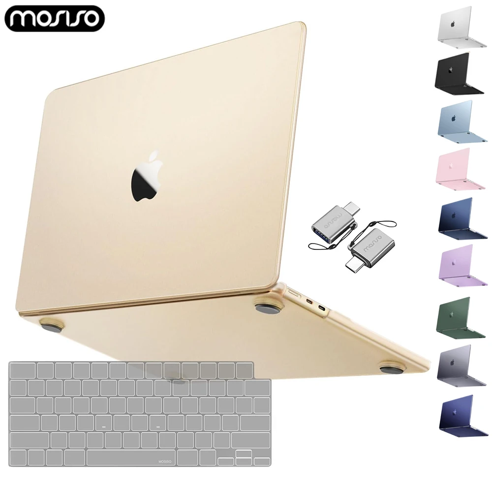 

New Ultra thin Laptop Case for Macbook Pro Air 13 14 15 16 inch M4 M3 M2 M1 Case M4 A3240 A3241 A2337 A3112 A3403 A2338 Cover