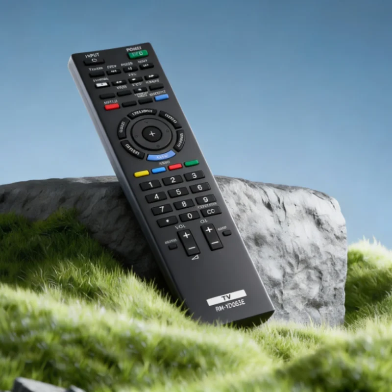 RM‑YD063 infrared replacement remote, compatible with RM‑YD040, RM‑YD028, BRAVIA‑series television controller