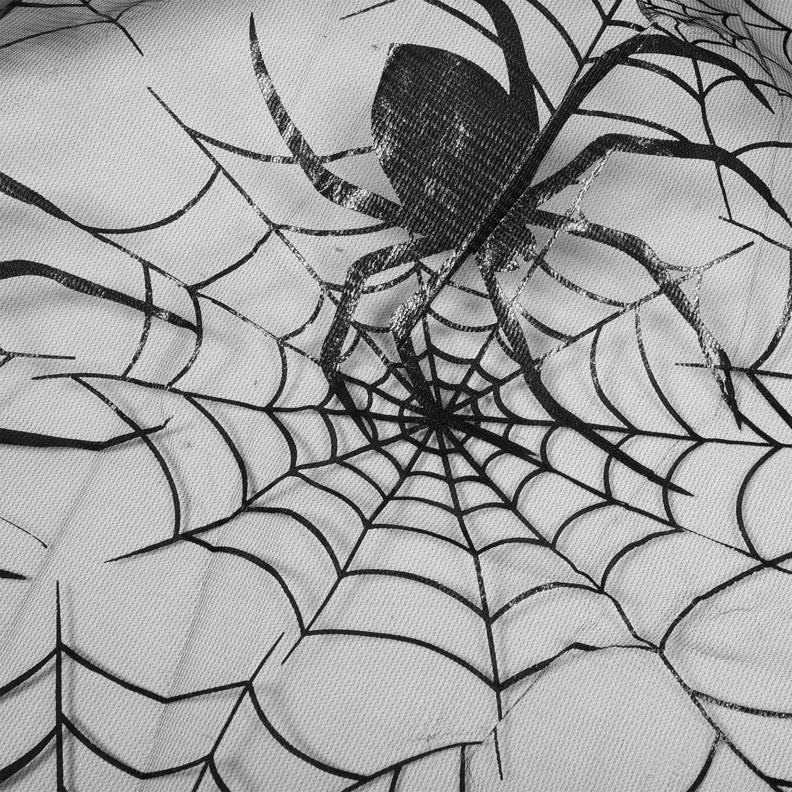 Dziewczęcy płaszcz na Halloween, poliestrowa peleryna z pajęczyną, kostium na imprezę cosplay, dekoracja, rekwizyt na Halloween, kostium pająka.