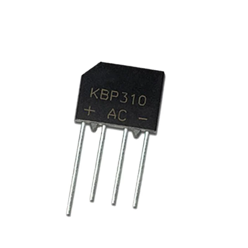 10pcs KBP206 KBP210 KBP307 KBP310 KBP410 2A/600V 2A/1000V 3A/700V 3A/1000V 4A/1000V Bridge Rectifier