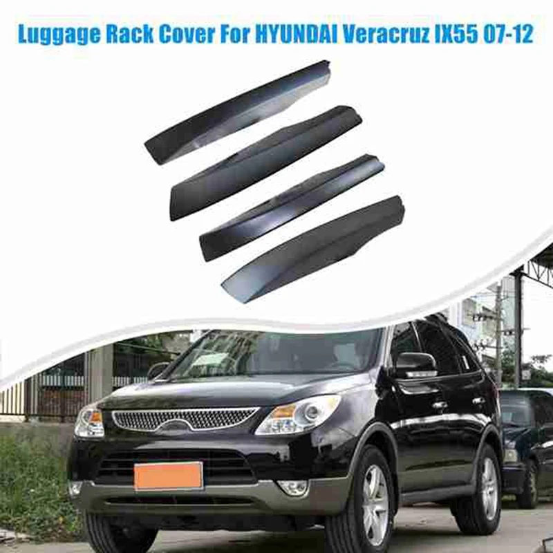 Auto Parts Black Luggage Rack Cover for HYUNDAI Veracruz IX55 2007-2012 872513J000 Rear Left