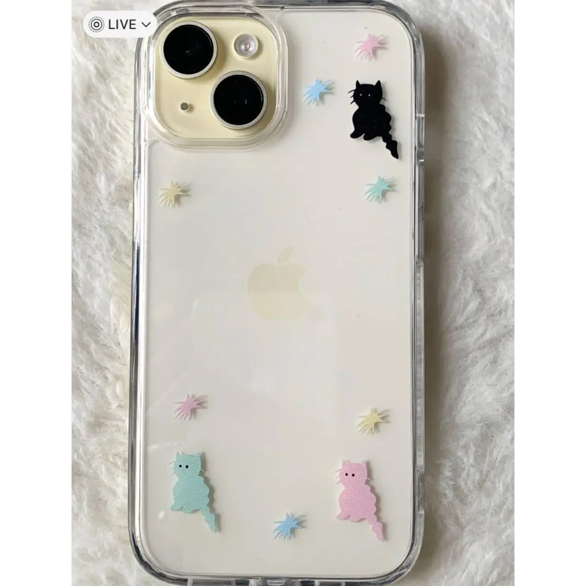 SEIRASSIM cute cartoon cat phone case for iphone 15 pro max 14 plus 13 11 12 silicone back cover for iphone xr xs x 7 8 p se2020