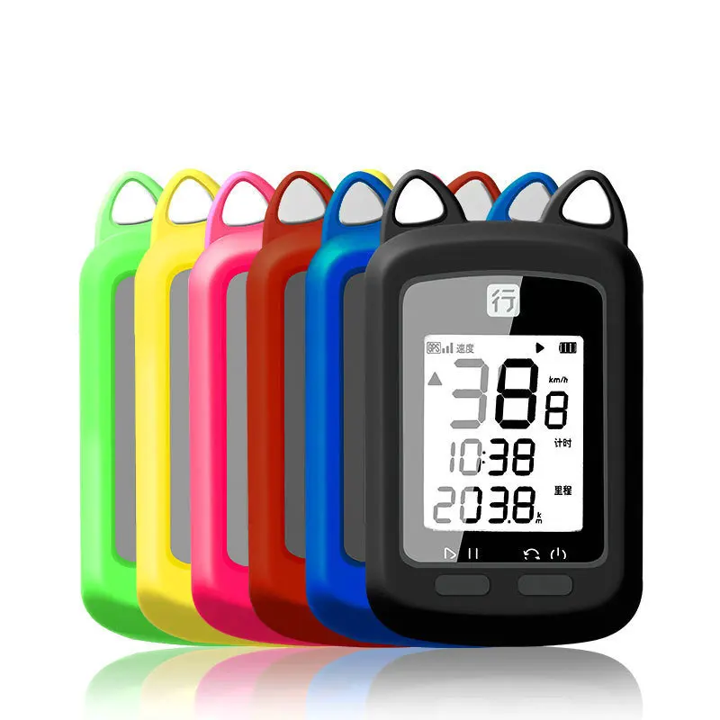 

Mountain Bike Speedometer Case - The Walker Small G Speedometer Case Silicone Anti-drop Cover Cat-ear Cartoon Design