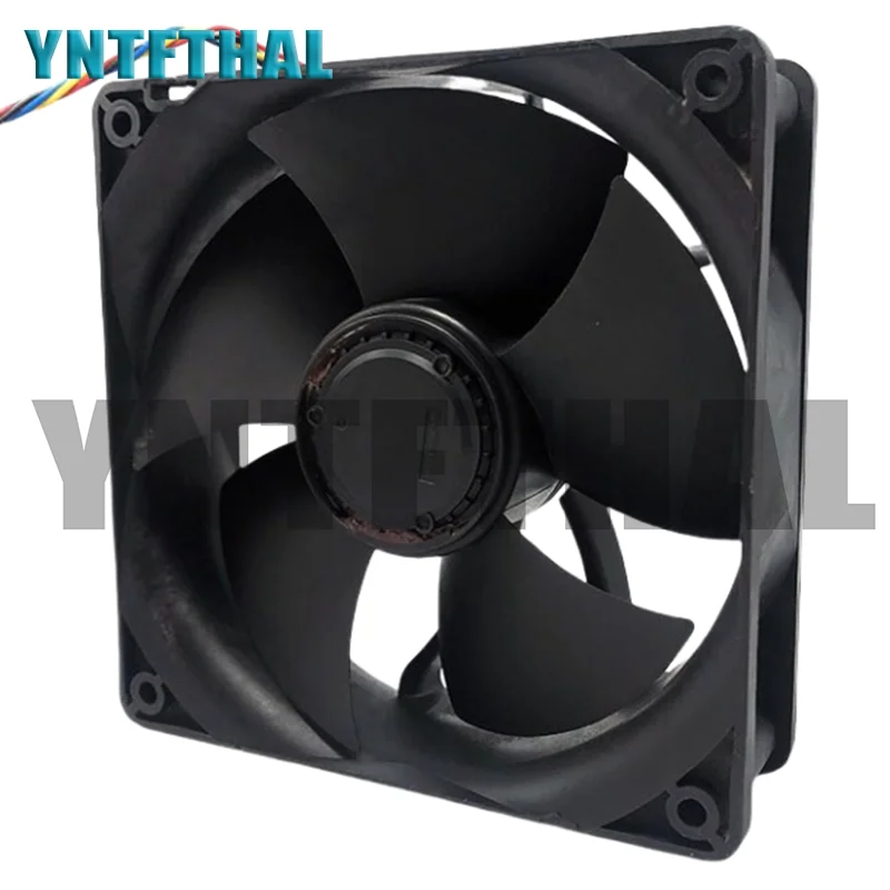 W12E12BS11B5-07 12038 12V 1.65A 120x120x38mm Ventilador S7 S9, 4 fios, ventilador de refrigeração 6000RPM