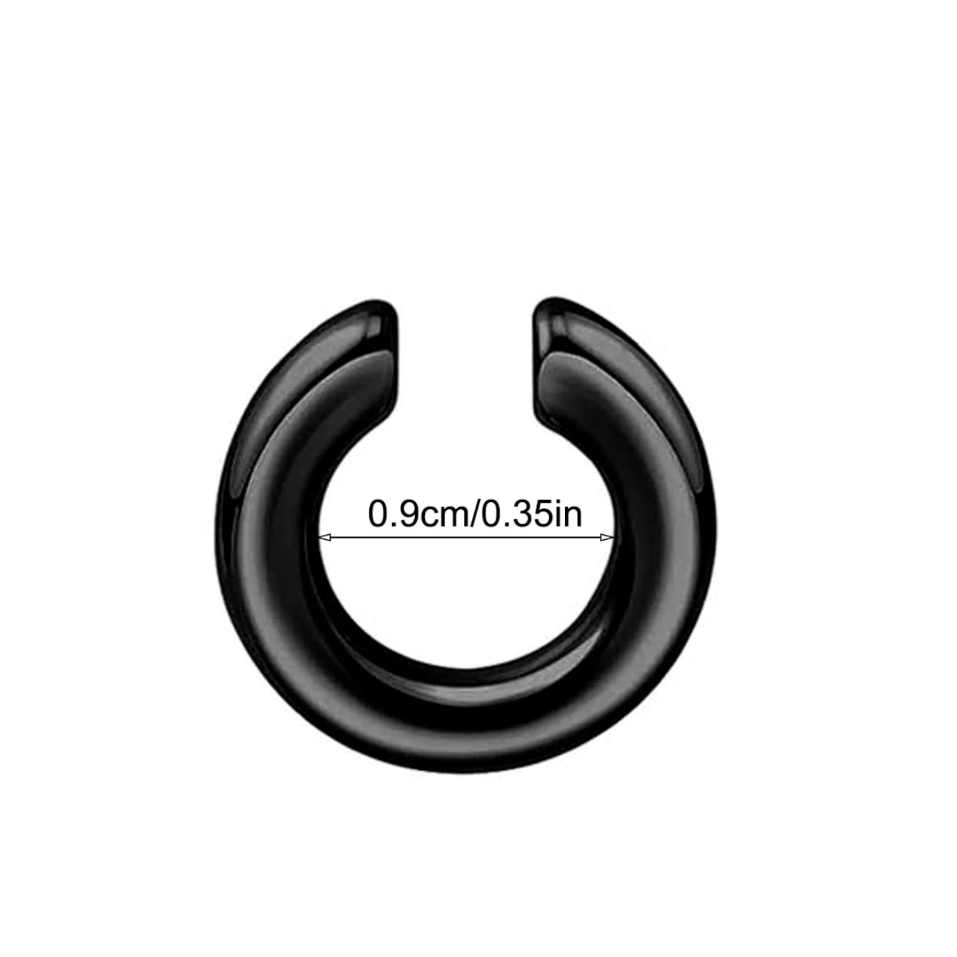 1pc Übertrieben c-Förmigen Nicht Piercing Nasenring Gefälschte Piercing Nicht Piercing Ohr Knochen Clips Für Männer ohr Manschette Ohrringe