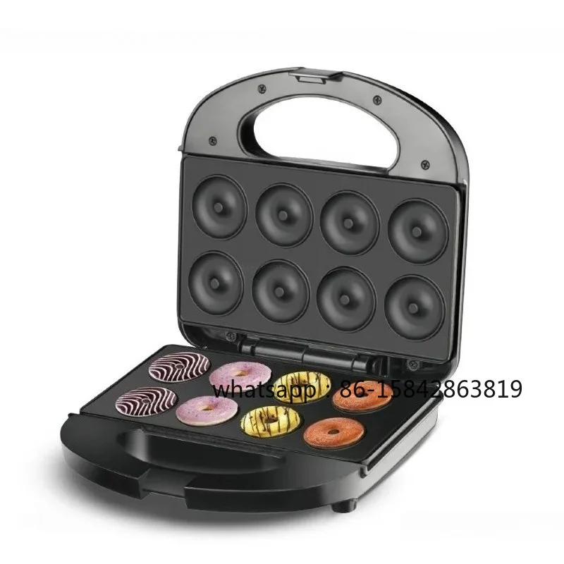 Household Double-sided Breakfast Machine, Donut Machine, Heated Cake Machine 8-hole Household Small