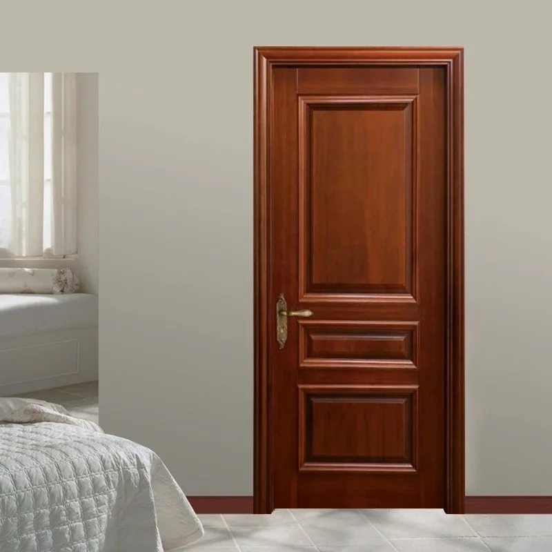 Rubber wood, solid wood, door villa, home improvement