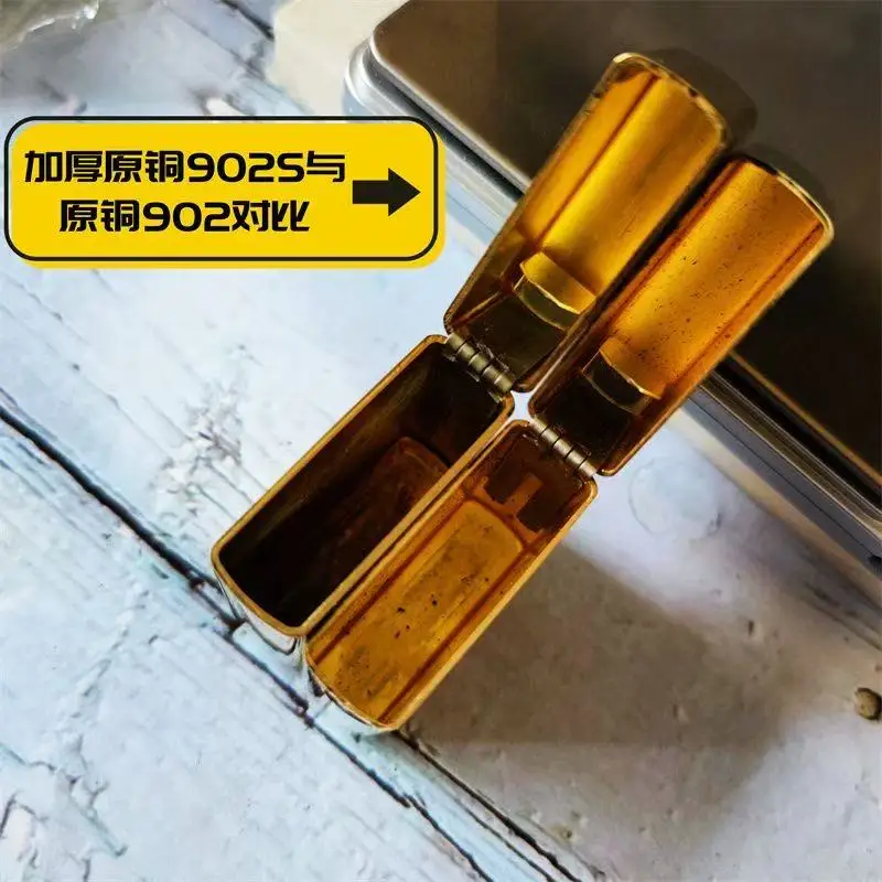 Zorro أنماط مختلفة، ولاعات الكيروسين النحاسية المتعددة Zoro 902 902s، نحت DIY، إنتاج حسب الطلب