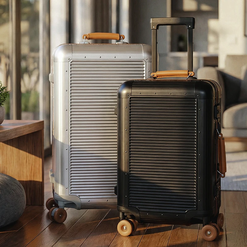 Grote mode-aluminium frame tro - Aluminum Frame Carry On Luggage recensie en prijs
