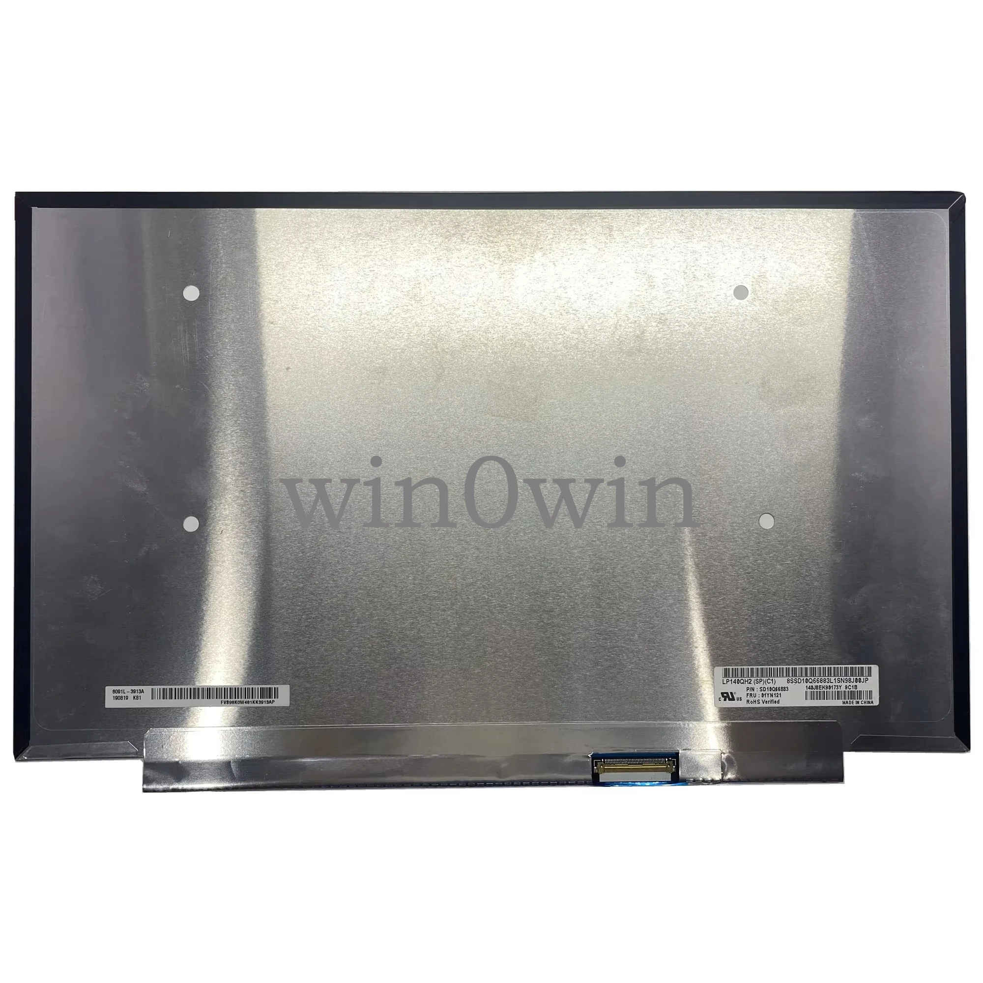 LP140QH2 SPC1 14 Inch Matrix Replacement 2560×1440 40 Pins Laptop LCD Screen