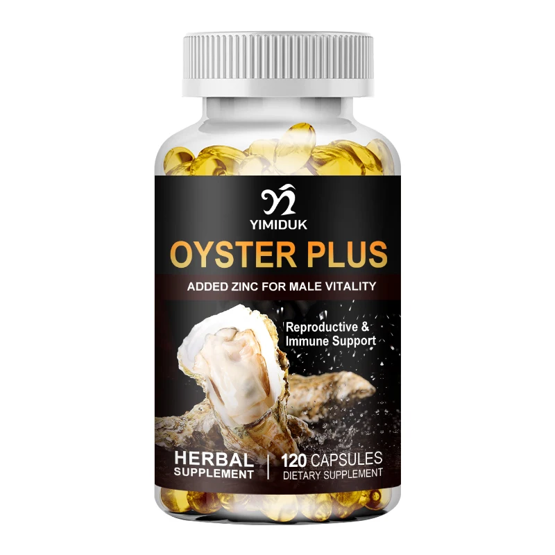 

Oyster Extract - Oyster Plus + Zinc Capsules, Highly Concentrated Supplement for Men & Women – Supports Energy & Immune Boost