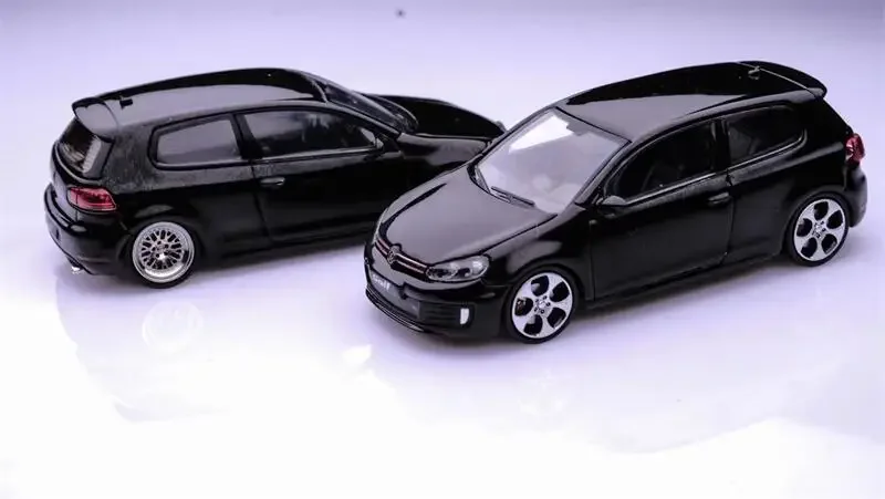 Maxwell-ダイキャストモデルカー,ゴルフgti,mk6,認定799, 1:64