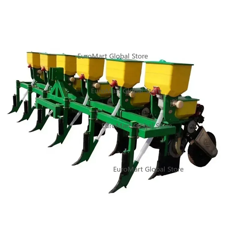 80HP Tractor 6 Row No Tiller Corn Planter Seeder Implement for Farm Use Hot Sale Agricultural Equipment