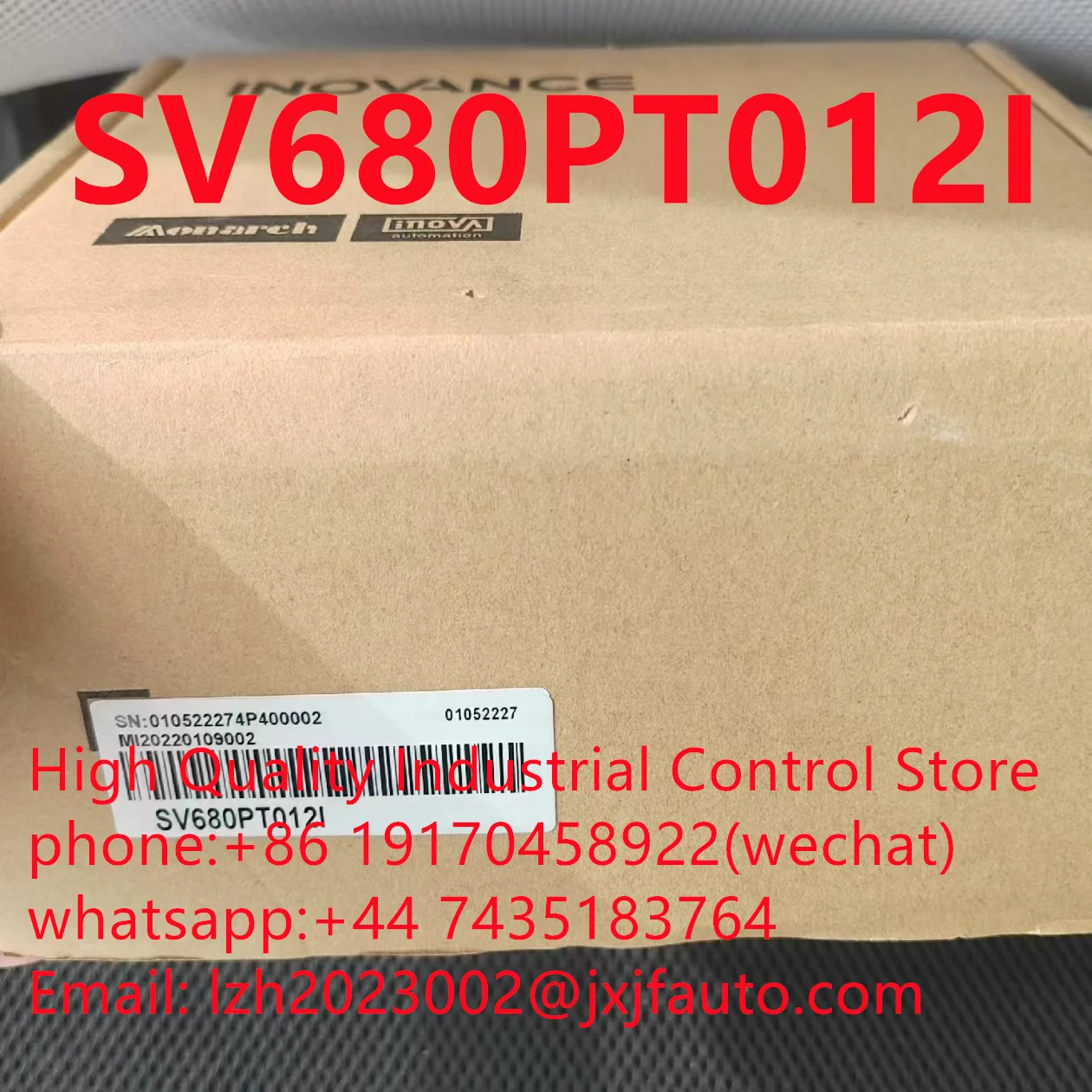 Servo drives，SV680PS027I，SV680PT012I，Contact customer service to place an order