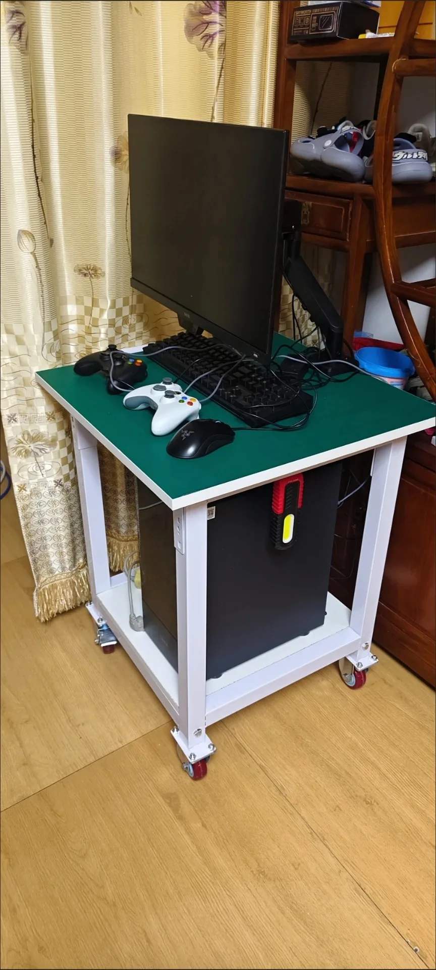 Mobile Anti-Static Workbench for Factory Workshop Repair Cart Laboratory Engineer Operation Desk