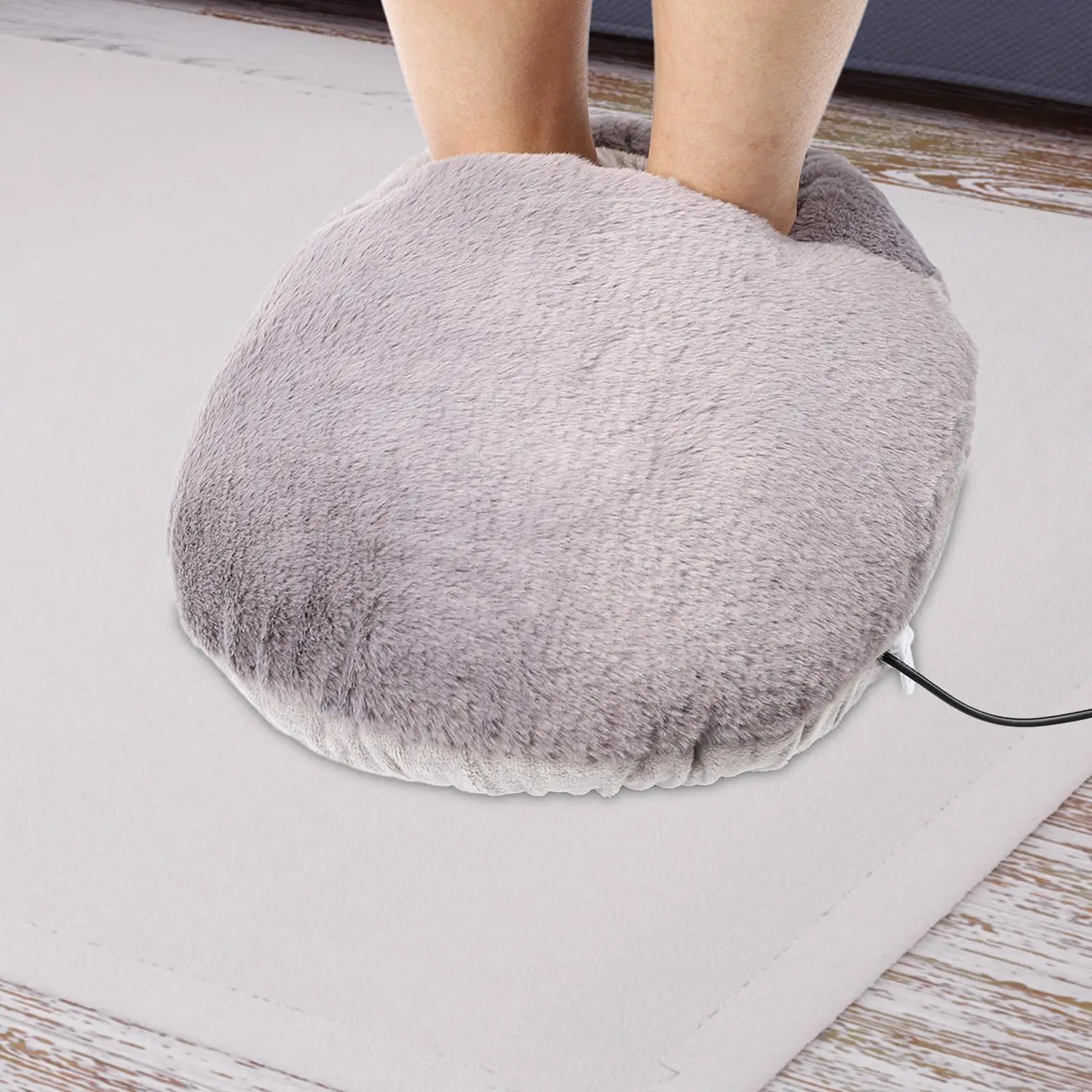 เครื่องอุ่นเท้าไฟฟ้าสำหรับผู้หญิงแบบพกพาผู้ชายฤดูหนาวที่ให้ความอบอุ่นเท้าทำความร้อนไฟฟ้าด้วย USB น้ำหนักเบาสวมใส่สบายสำหรับห้องนั่งเล่นหอพัก