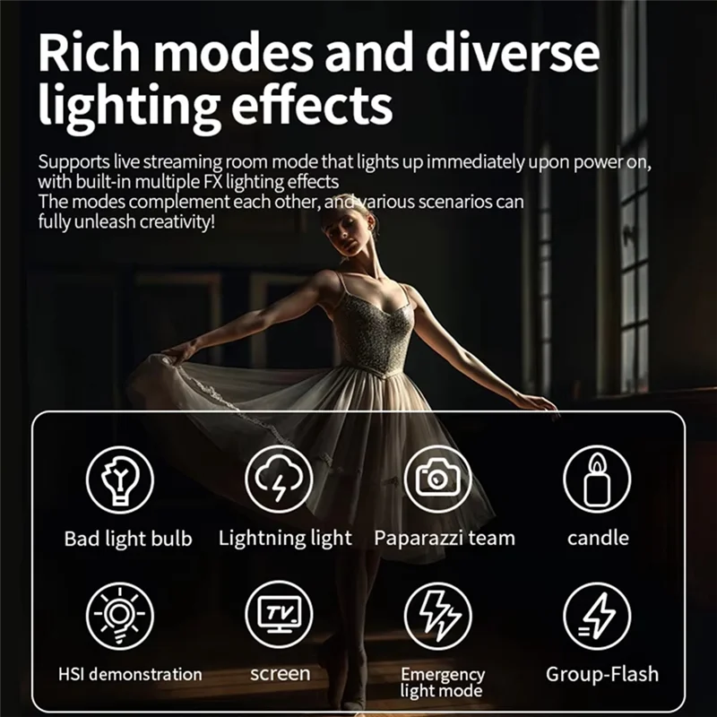 A14M 80W COB Lampu Kamera Kit Luar Ruangan 2500-6500K Video Dimmable Lampu LED Fotografi untuk Foto Studio Film Livstreaming US PLU