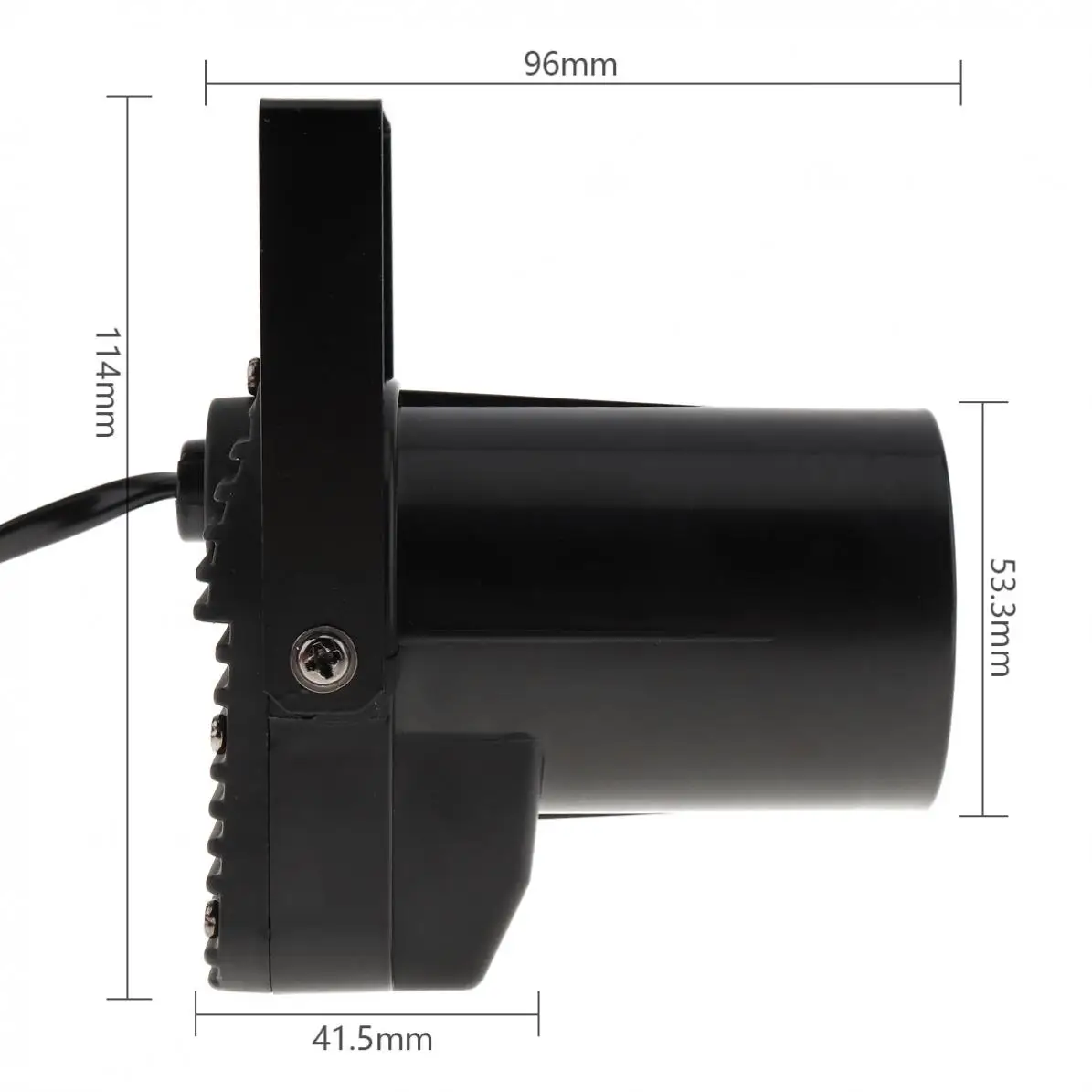 5W 200-220LM LED Monochromatic White Beam Fixed Spotlight for KTV / Disco / Bar with Lens