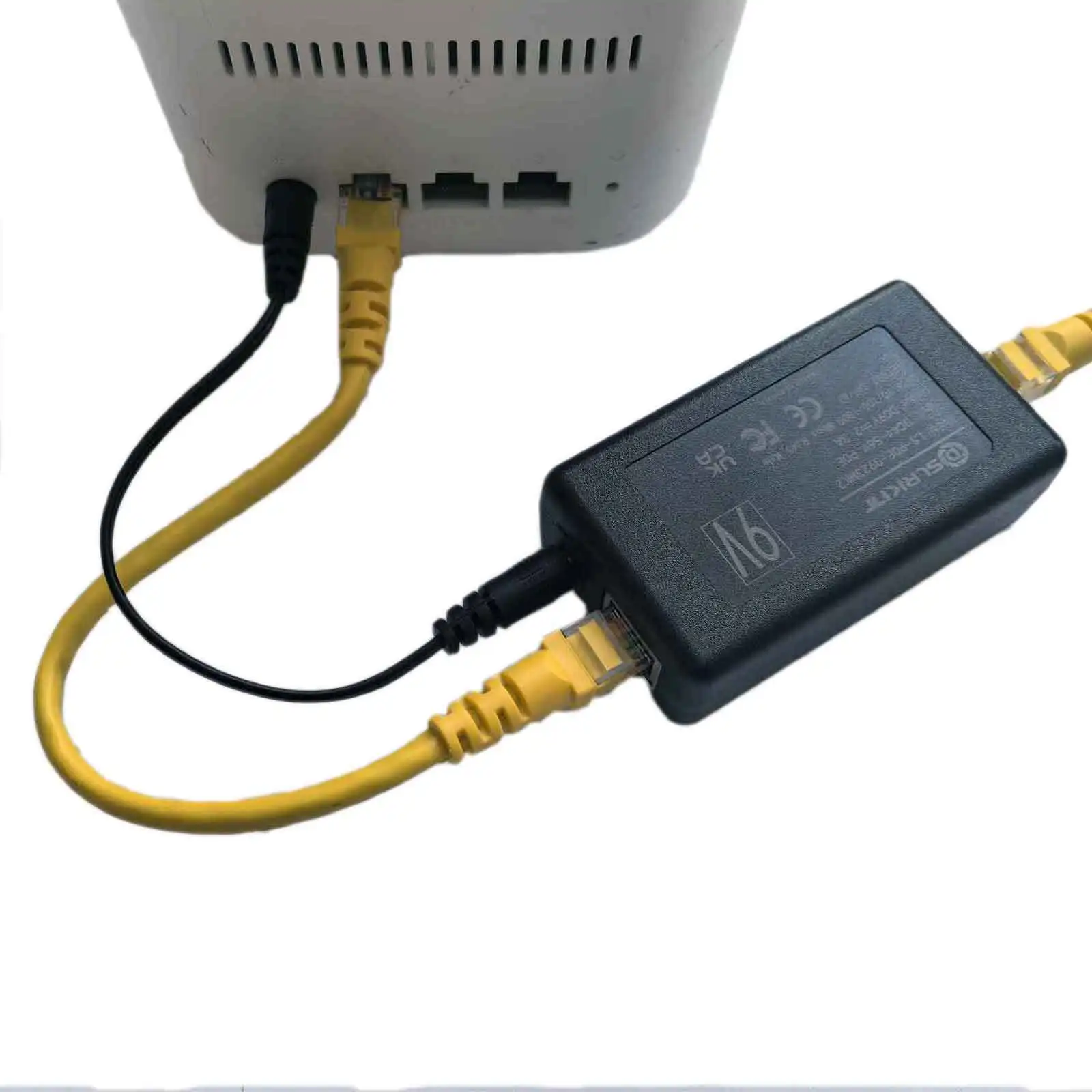 Picture 3: 9V 2.3A Gigabit Active PoE Splitter 23watt DC 5.5x2.1/2.5mm Ethernet 802.3AT