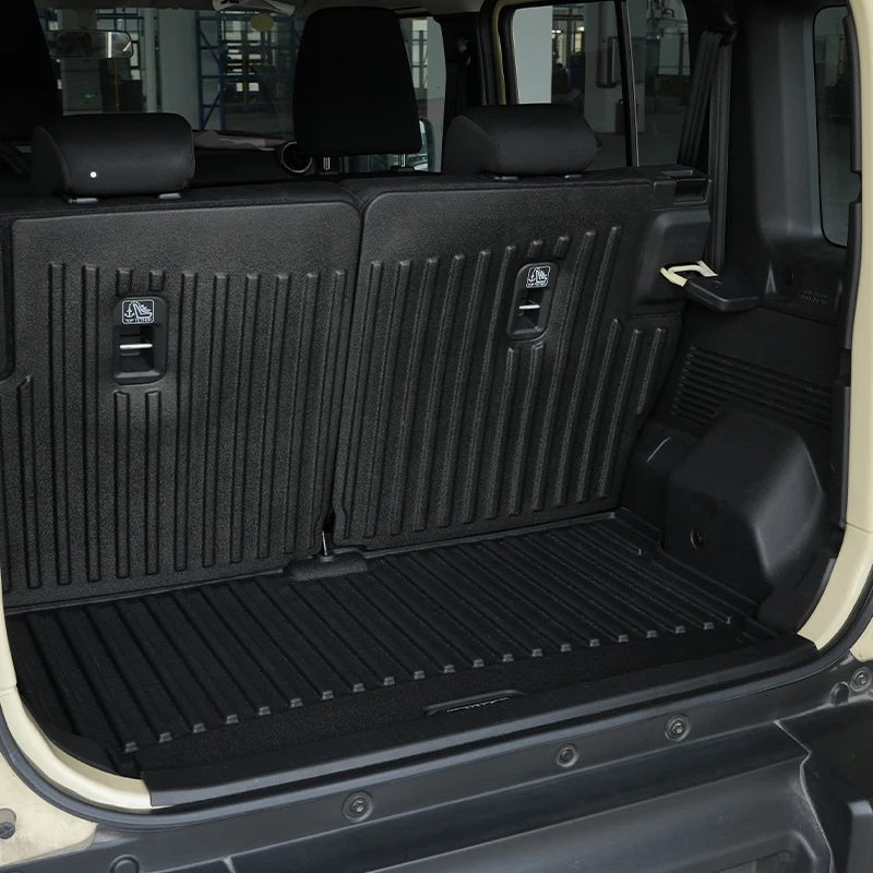 TPE الجذع حصيرة الخلفي الجذع منصات التمهيد الحصير مقاوم للماء مقاومة للاهتراء تعديل الداخلية اكسسوارات السيارات ل جيمي Jb64 Jb74 2025