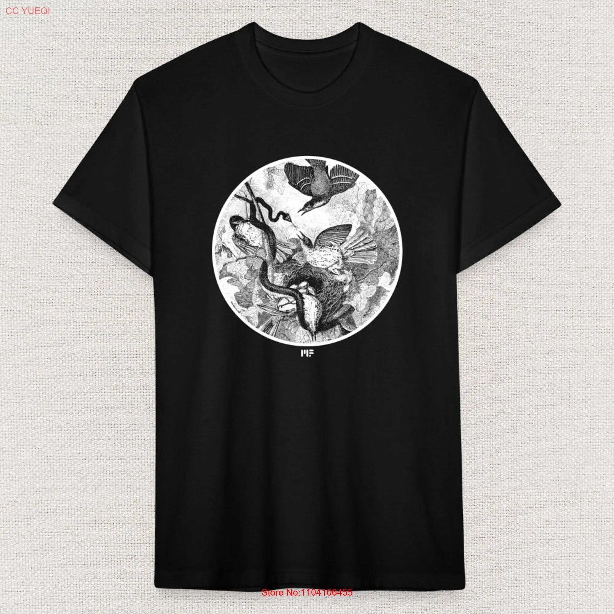 Birds Defending Nest T Shirt By Mythical Forces long or short sleeves