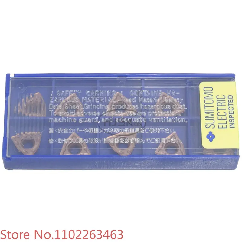 10pcs   Sumitomo CNC blade WCMT080412FN ACZ330U drill/fast drill blade