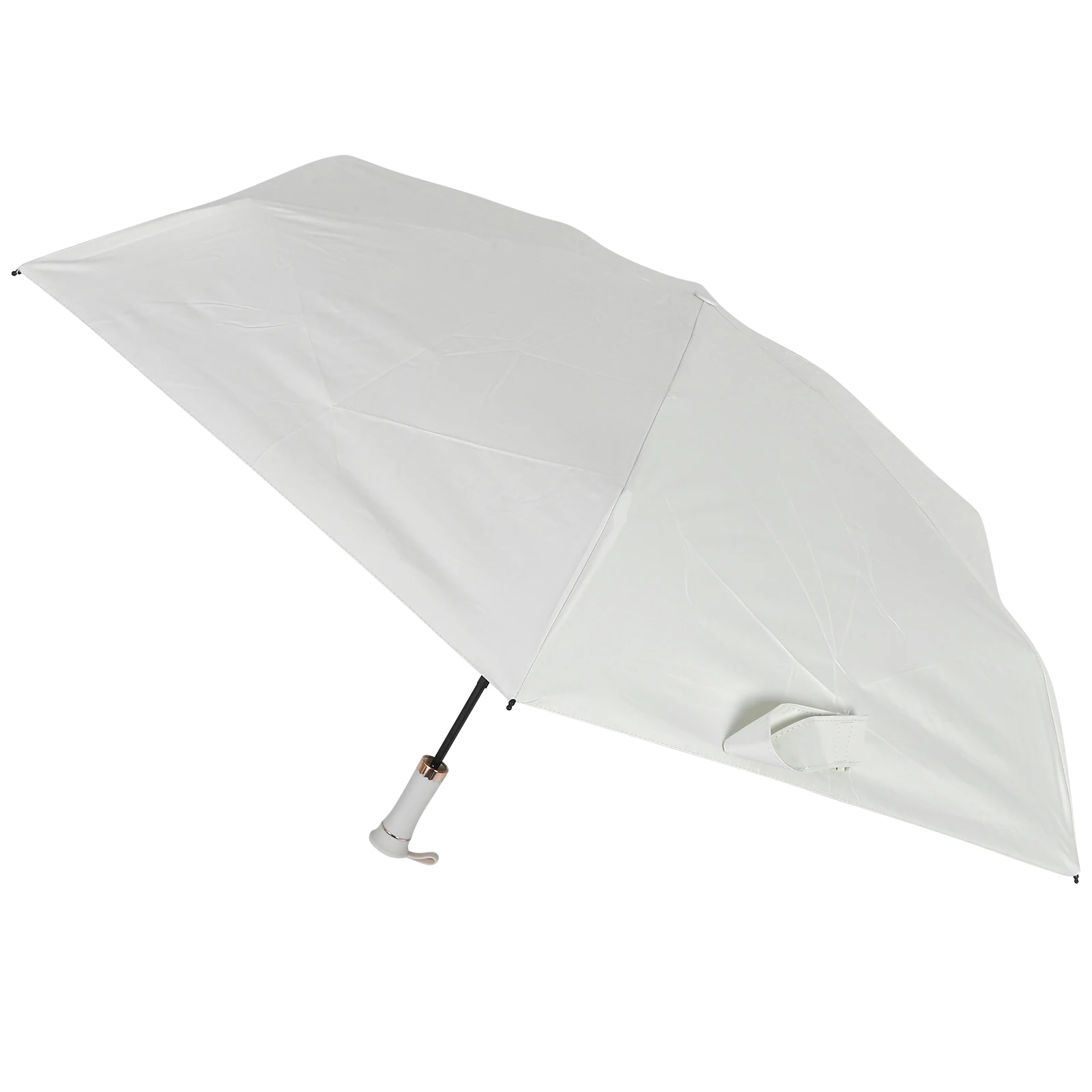 

Umbrella Mini Travel Small for Handle Portable Compact White Pocket Umbrellas Rain Backpack