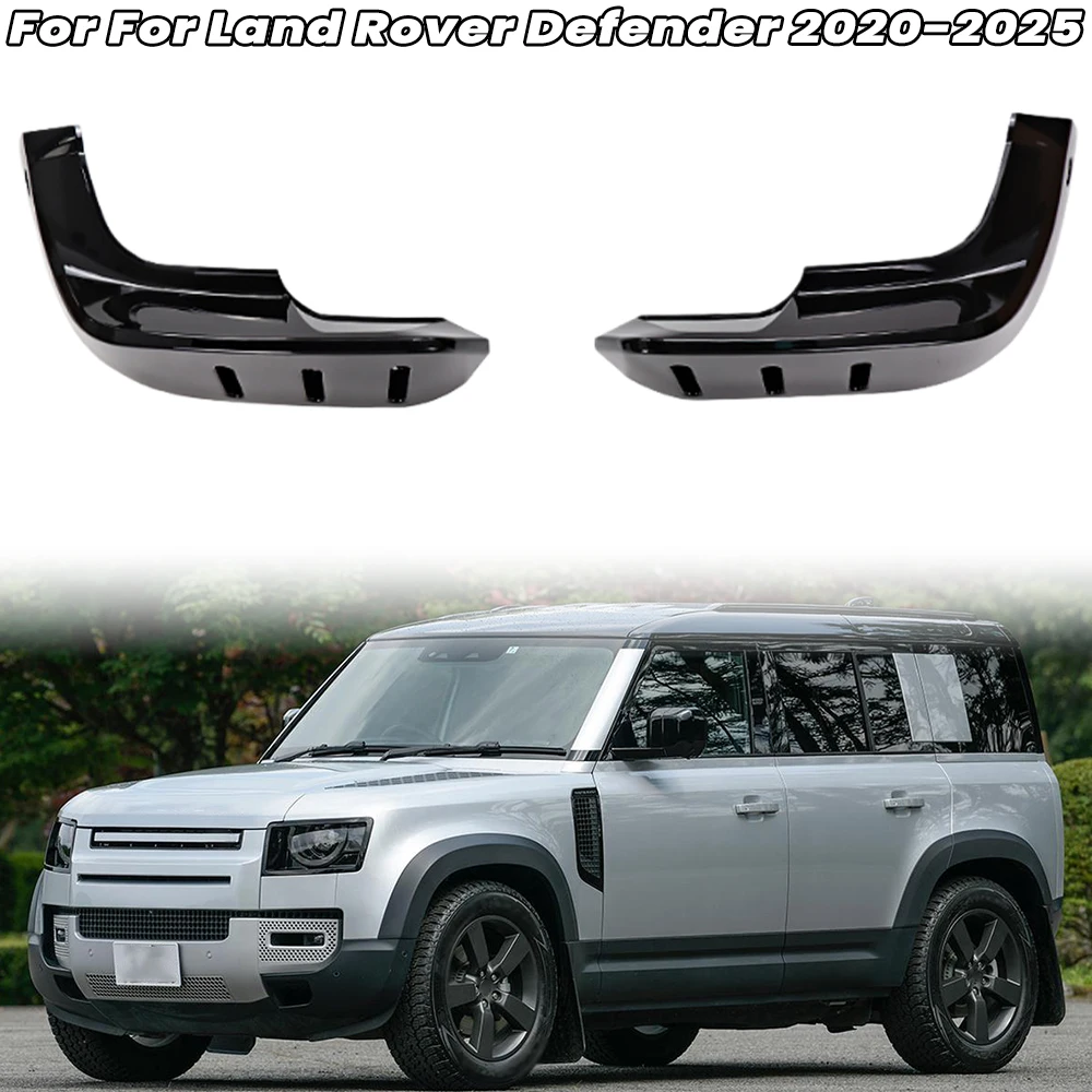 Front Bumper Spoiler Diffuser Lip Splitter Protective Panel Body Kit For Land Rover Defender Urban Style 2020-25 Car Accessories