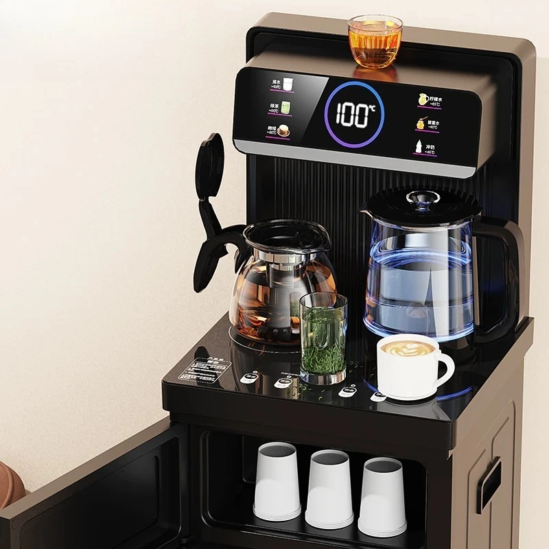 New automatic tea bar machine all-in-one machine, household voice multi-function tea making machine, lower bucket water