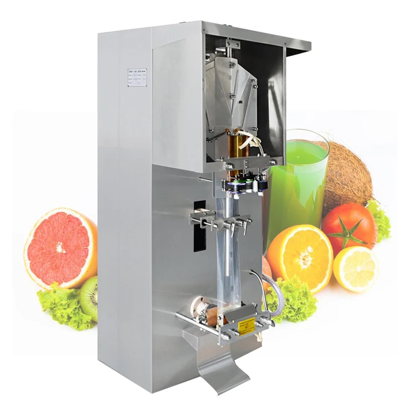 Seasoning Fully Automatic Packaging Machine Water Oil Vinegar Beverage Quantitative Liquid Filling Machine For Sale