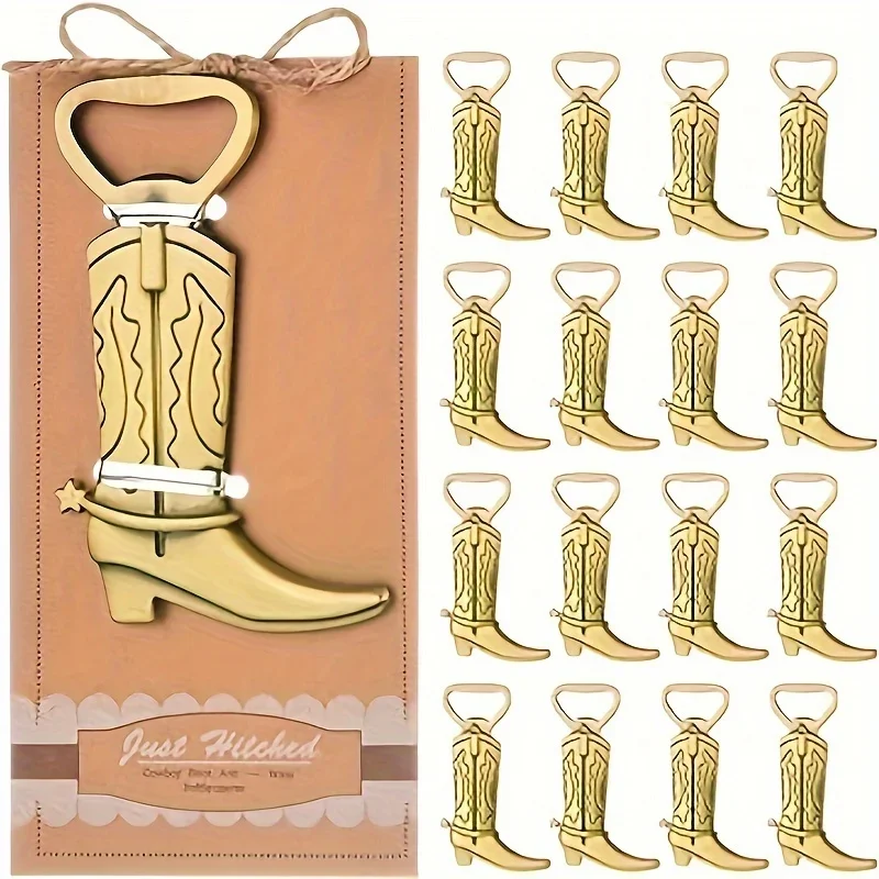 1/5/10/20PCS Cowboy Boot Bottle Opener for Wedding Gifts Retro Beer Opener Wedding Favors Suitable For Wedding Souvenirs