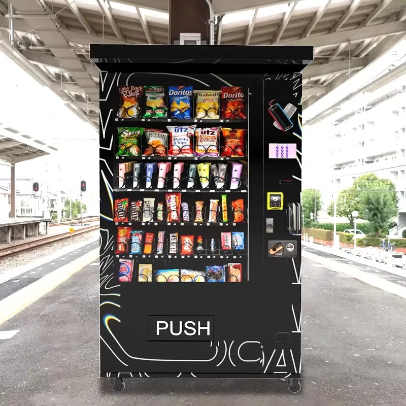 Customized Outdoor Waterproof Street Vending Machine 24 7 Self Service for Food Drinks Sale in Germany