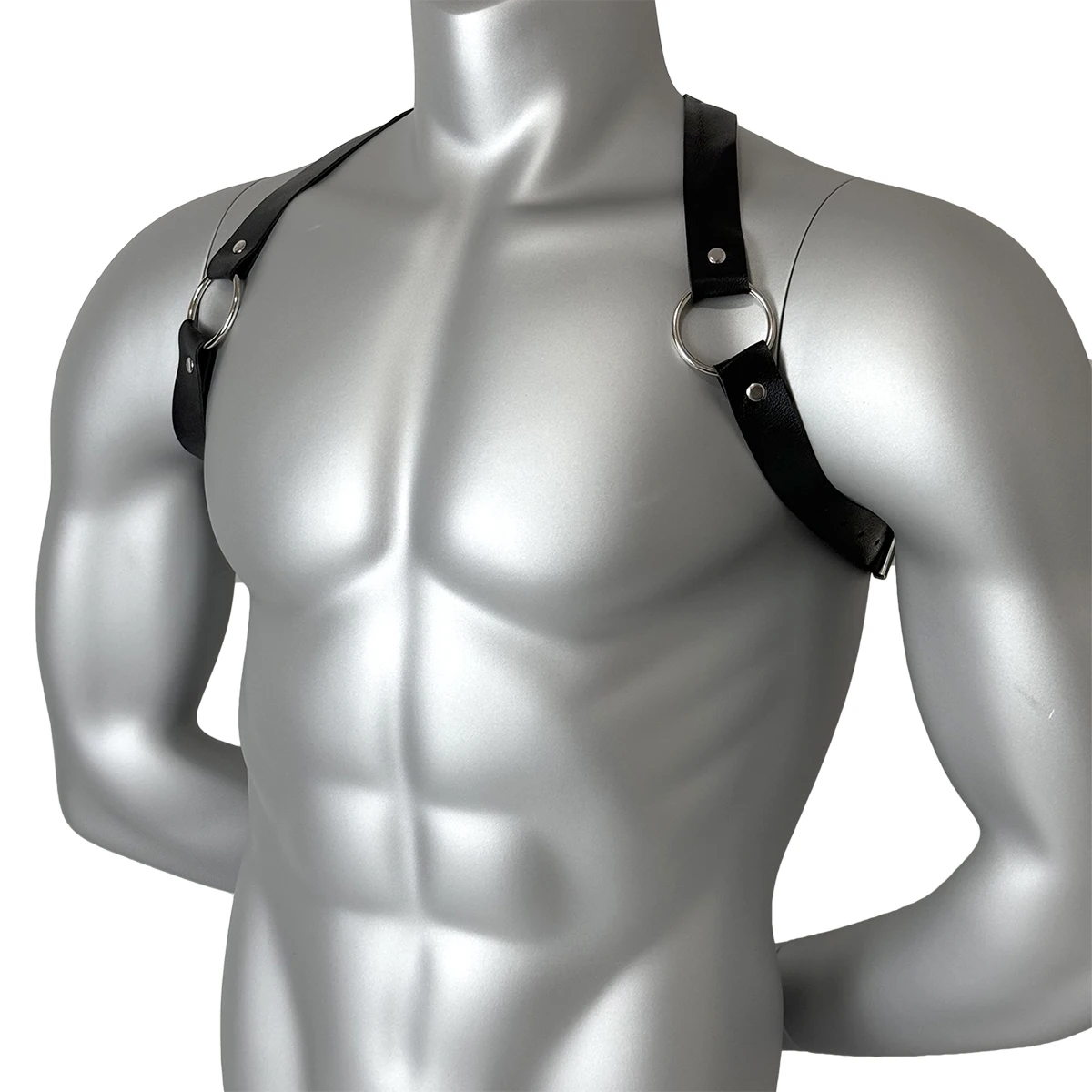Chaleco de cuero PU con tirant - Leather Work Vest reseña y precio
