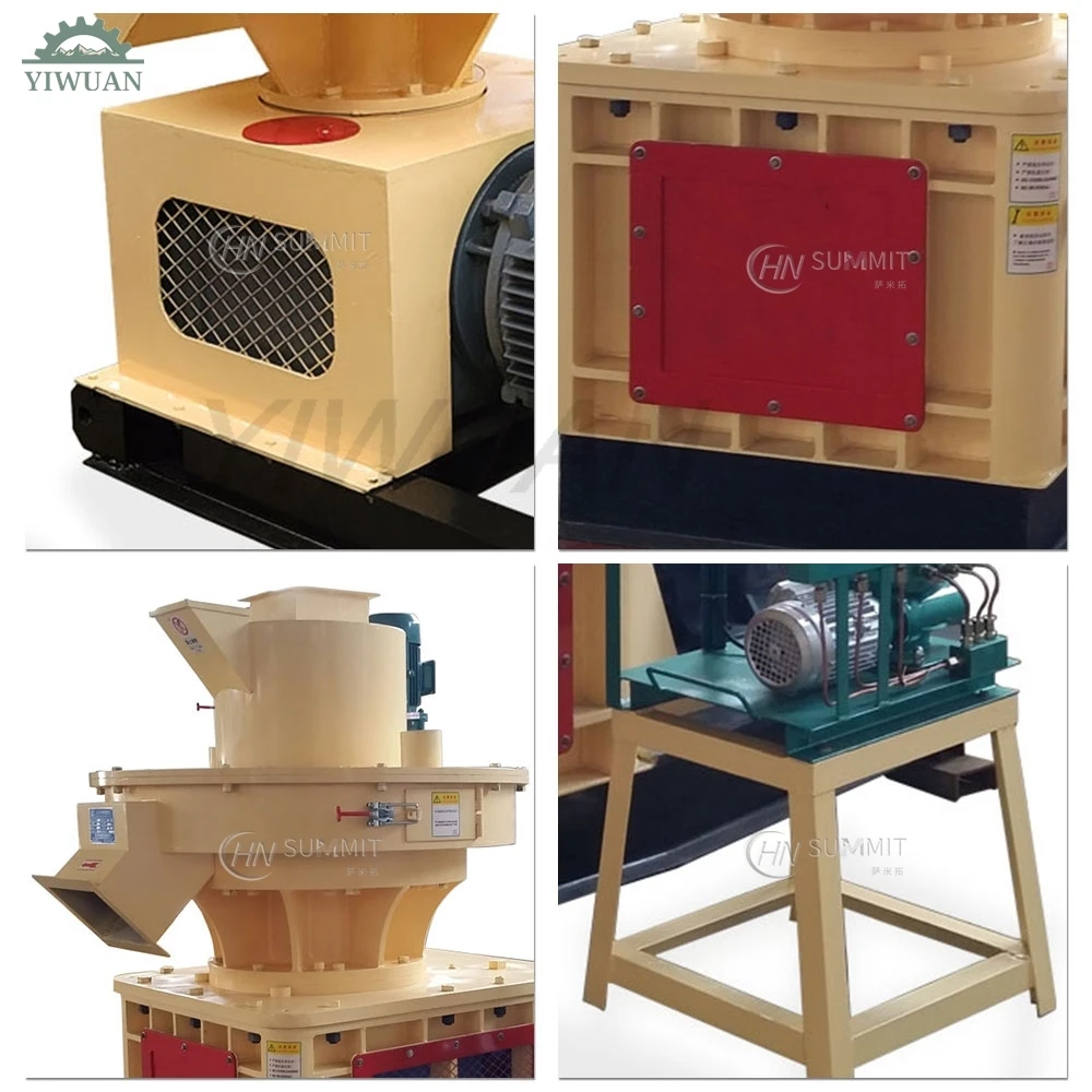 22KW Vertical Ring Die Biomass Sawdust Fuel Pellet Machine Wood Pellet Mill Granule holzpellet machine