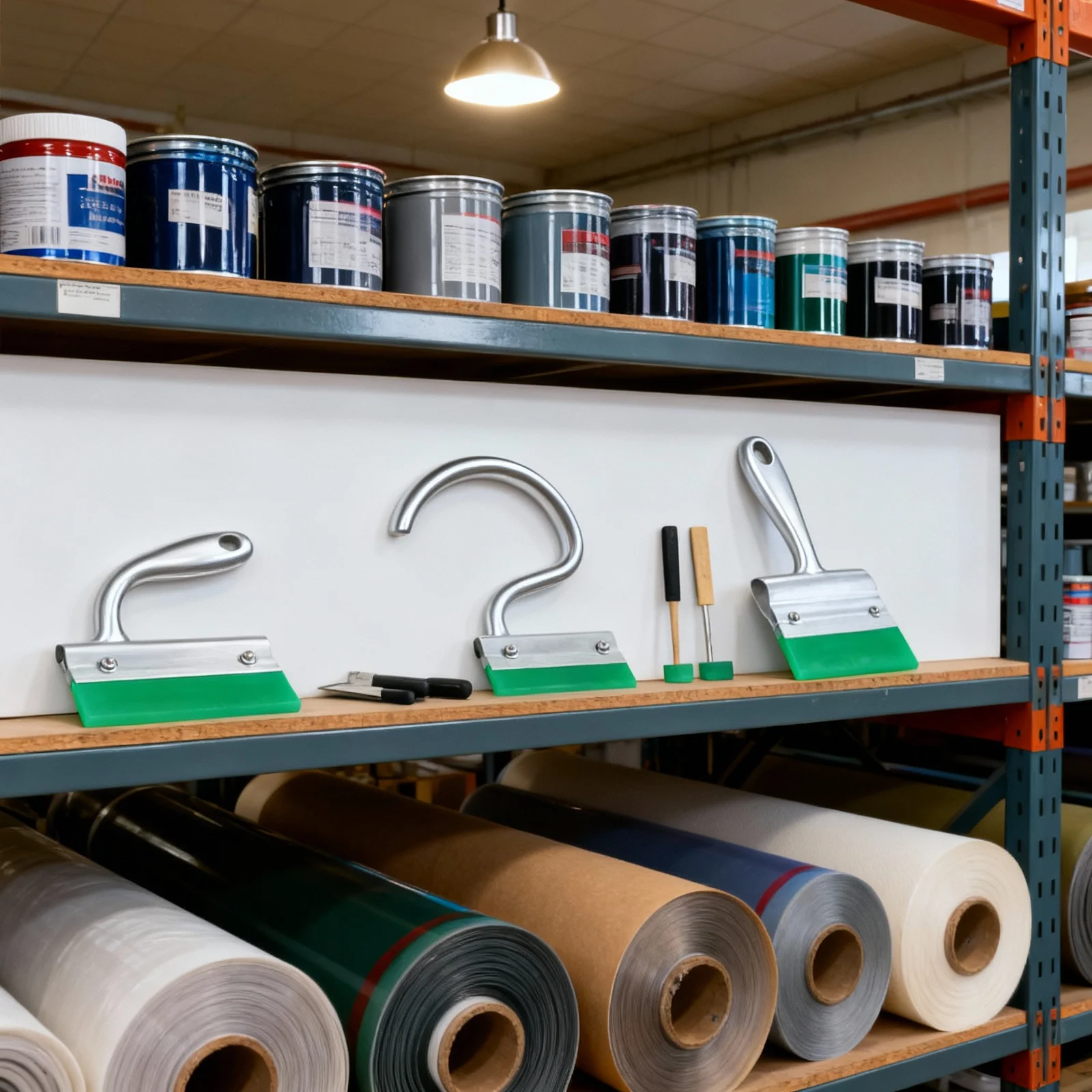 

Rubber Squeegee 10Cm Length High Heat Molded Screen Printing Tool Rugged Aluminum Handle Wear Resistant Rubber Scraper for Silk