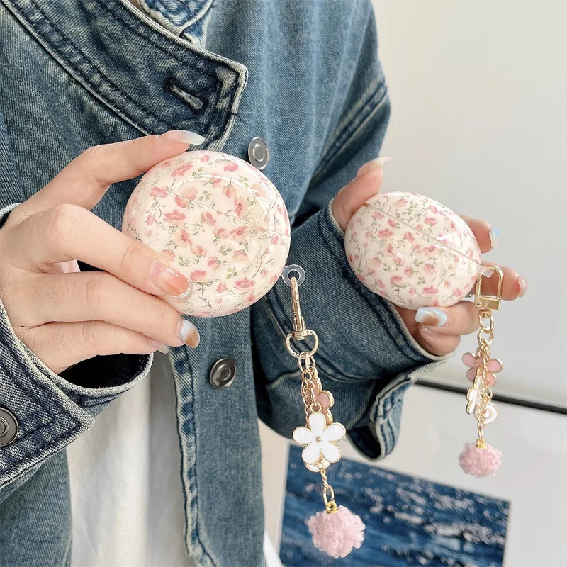 غطاء جديد 7i لهاتف هواوي Freebuds Pro 3 4 غطاء زهور لهاتف Freebuds 5i 6i حافظة لهاتف Freebuds 5 Funda Huawei Earbuds SE 2 Se3