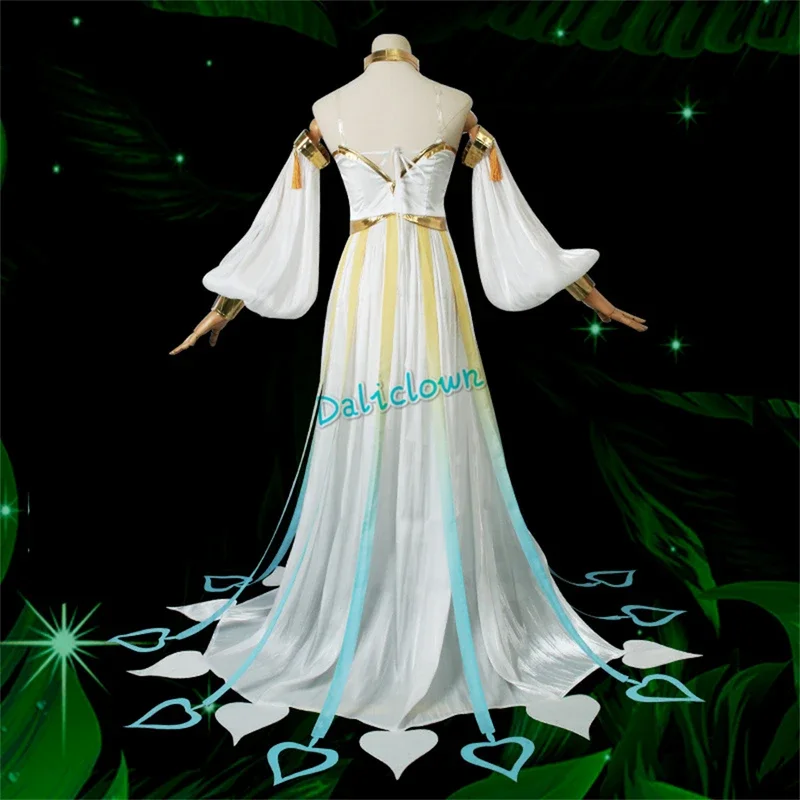 Rukkhadevata cosplay genshinimpacto o maior senhor rukkhadevata cosplay traje uniforme peruca festa roupa feminina terno nahida