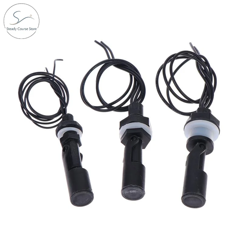 Horizontal Float Sensor Switch Side Mount Corrosion Resistant Water Level Controller for Swimming Pool Home Plumbing System