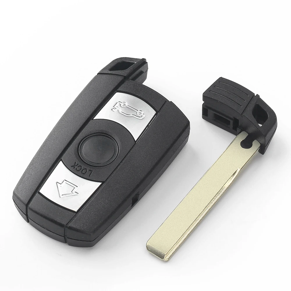 KEYYOU 315Mhz / 868MHz 3 Buttons Keyless Go Smart Remote Control Car Key KR55WK49123 for BMW 3/5 Series CAS3 X5 X6 Z4 E70