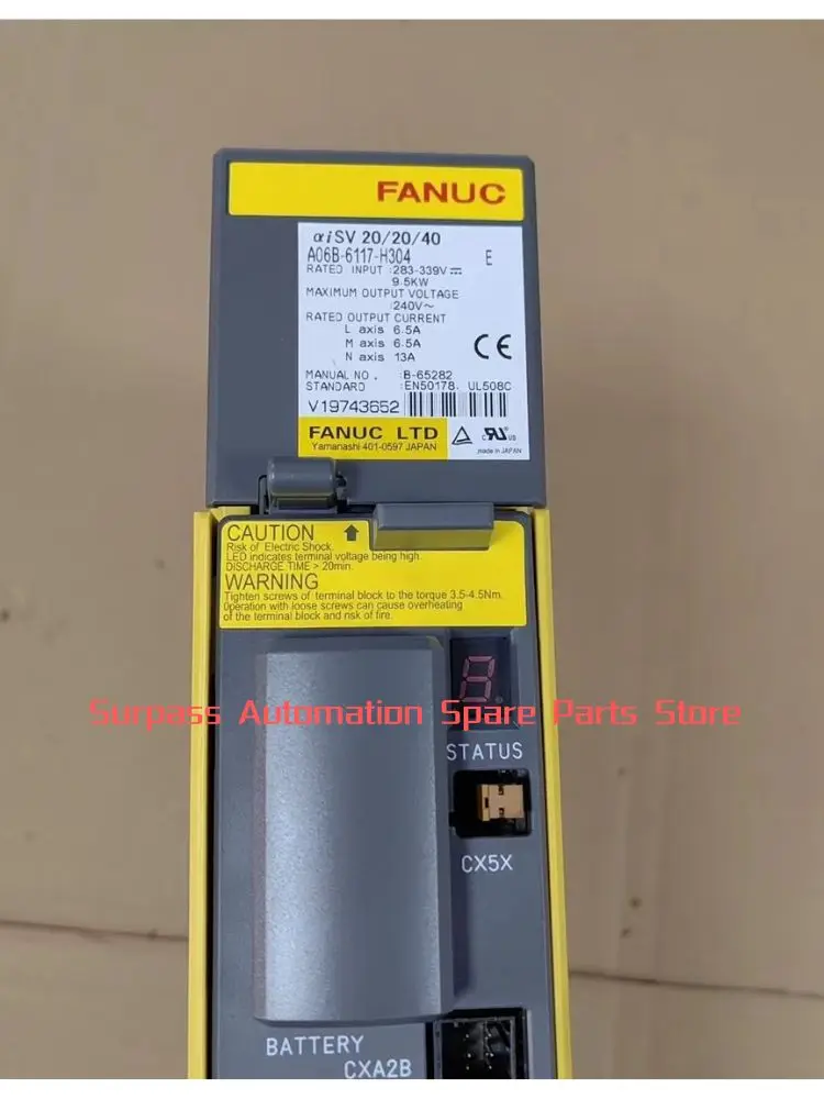 A06B-6117-H304 Used Fanuc driver functional test is fine