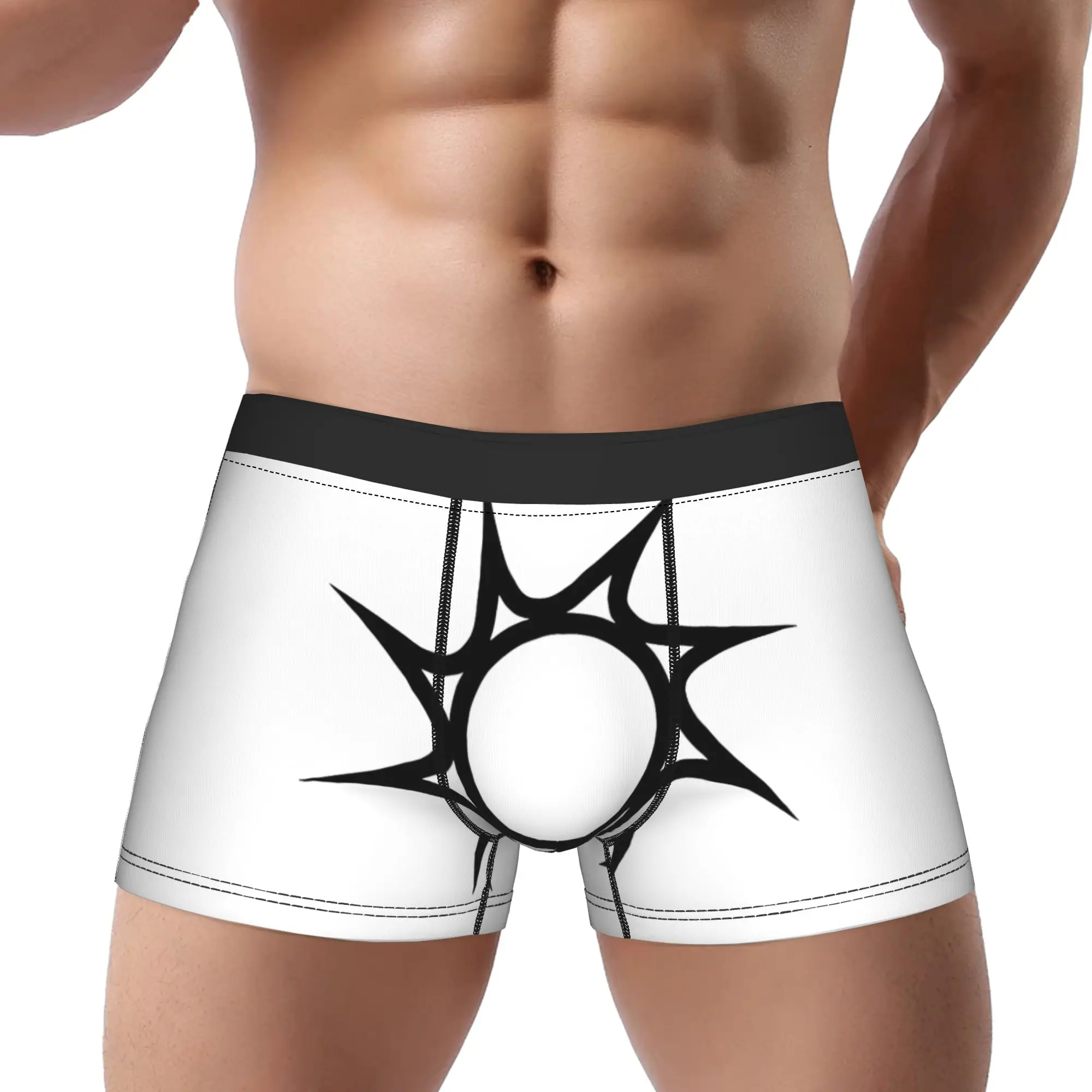 

Spawn Point Two Time Underpants Homme Panties Men's Underwear Print Shorts Boxer Briefs