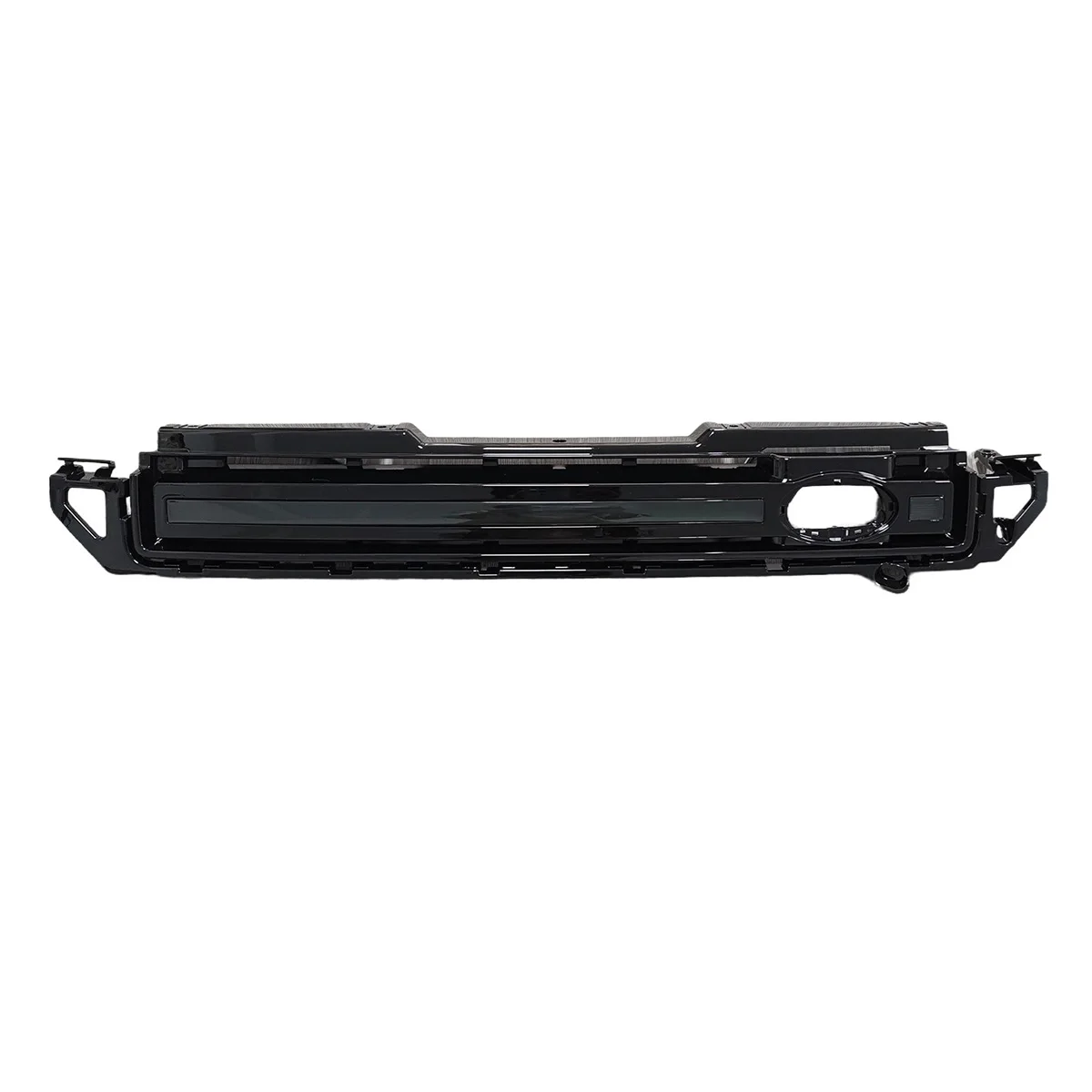 With Light In The Net Grill Guard Urban Streamer Car Front Bumper Lip Diffuser For Land Rover Defender 2022 2023 2024 2025